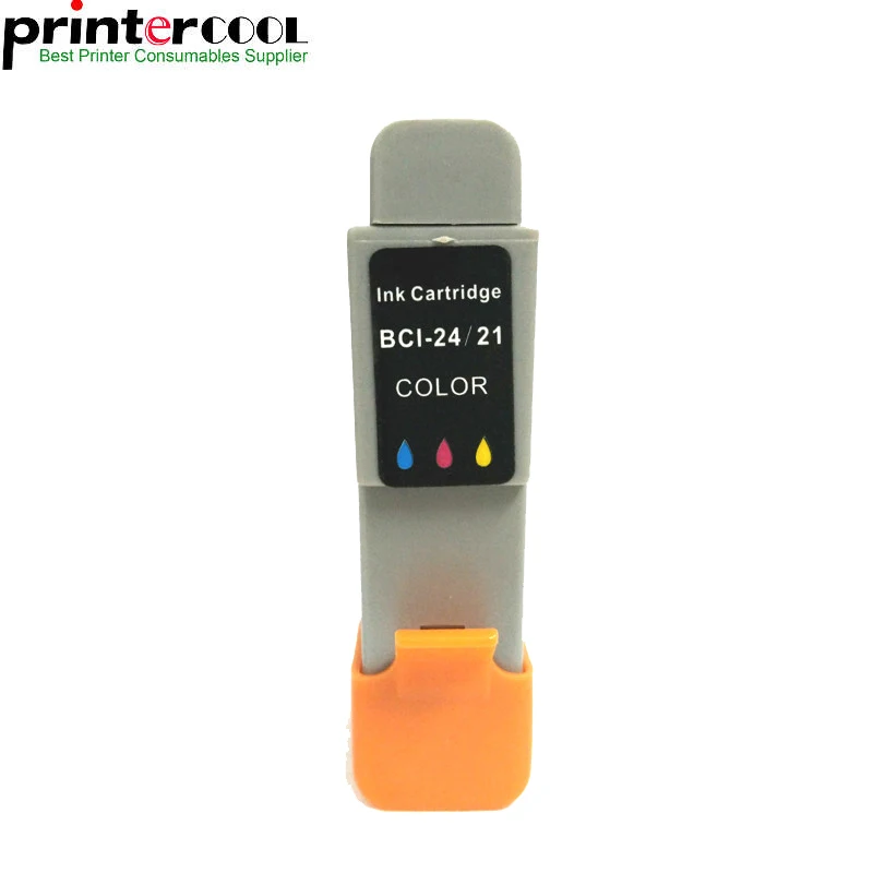 Einkshop 1 комплект BCI 21 24 для Canon чернильный картридж принтера BJC 2000 2100 2115 2120 400 410 400j 4000