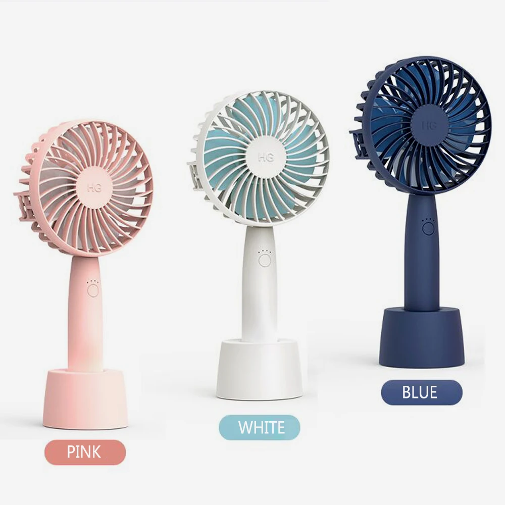 Mini Fan Portable Handheld with Rechargeable Built-in Battery 2600mAUSB Port Handy for Home | Компьютеры и офис