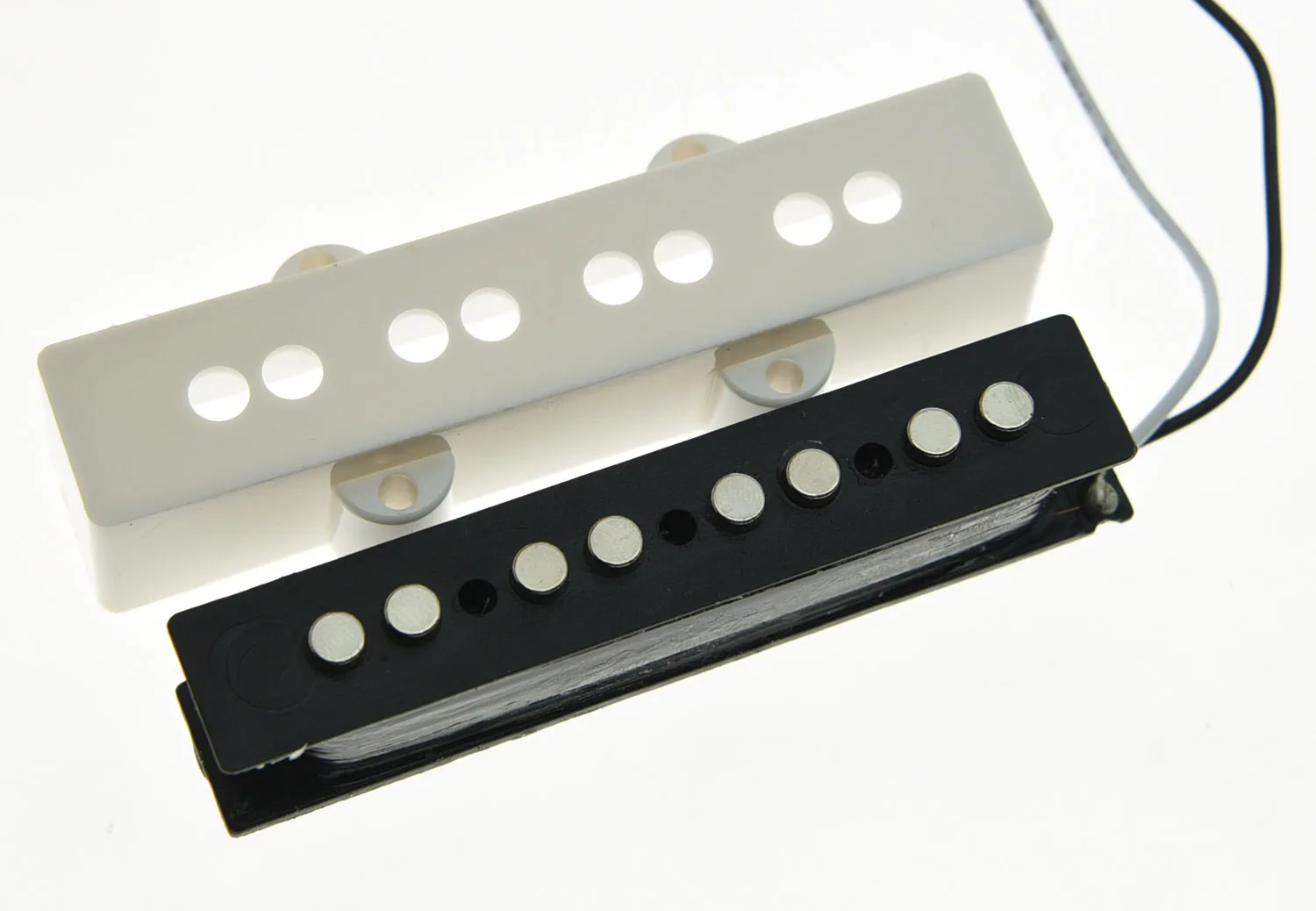 Белый J бас образный Пикап Бас Пикапы Для 4 струнной джазовой гитары|neck pickup|bass