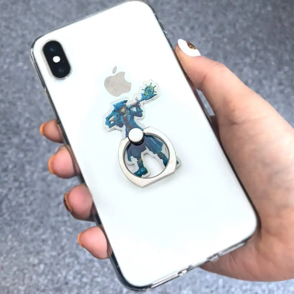 SingFly Game Kingdom Hearts Sora Stent Accessories Mobile Phone Holder Stand Finger Ring Magnetic Cell Smart Holde | Мобильные