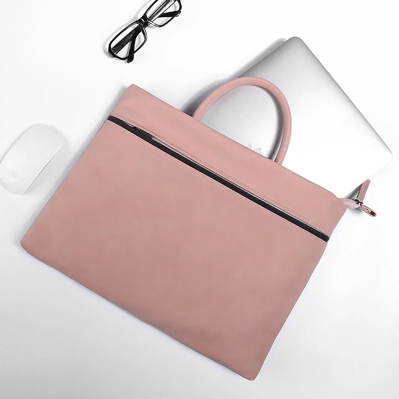 Модная водонепроницаемая сумка для ноутбука из искусственной кожи Женская