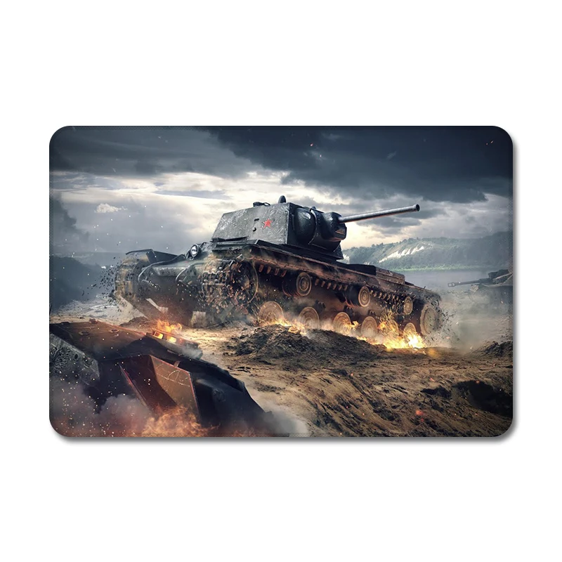 Strike of World War 2 WWII Tanks натуральный резиновый коврик для мыши Коврик ноутбука