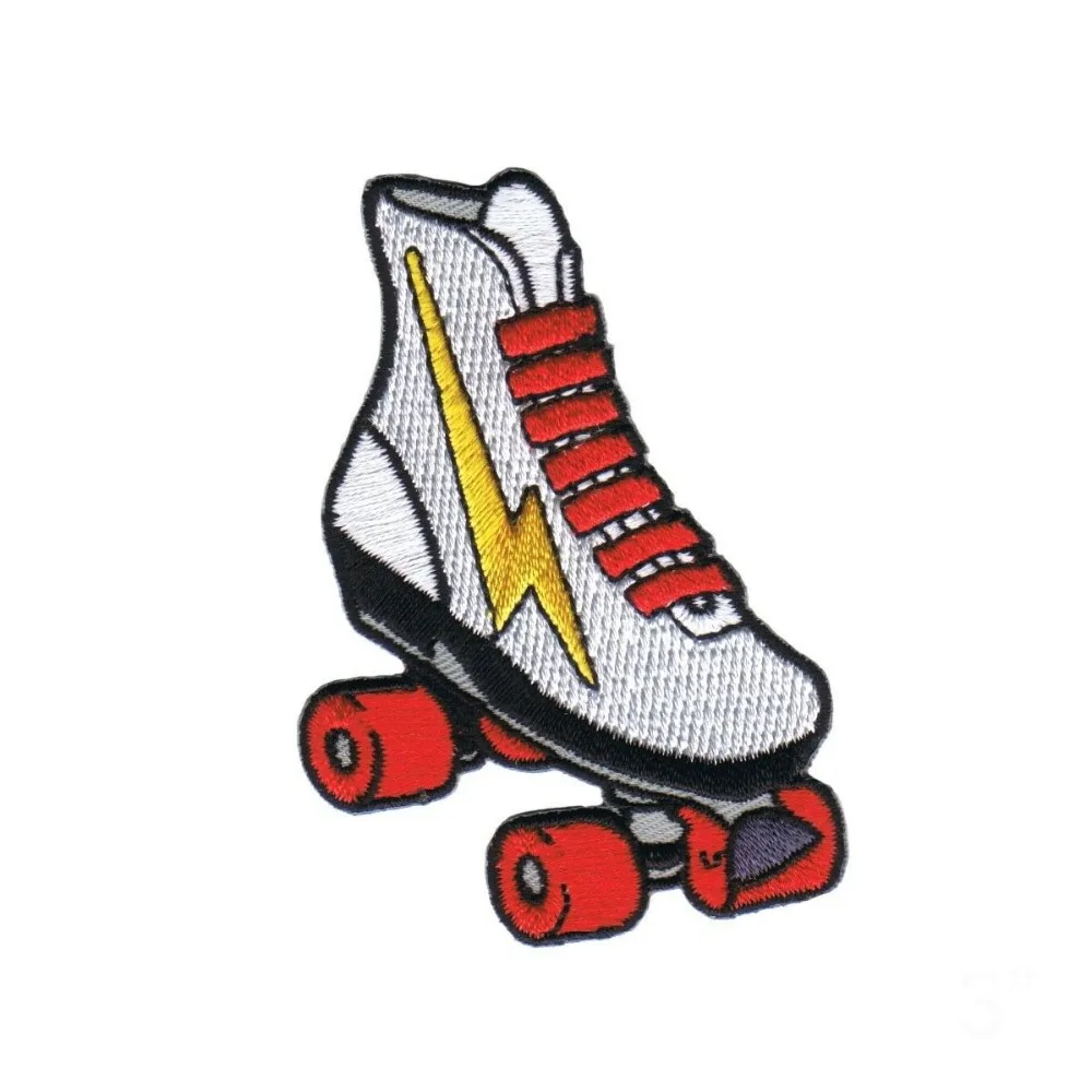 Custom embroidered Patches skating shoes patch for clothing decorative high quality factory customization service available | Дом и сад