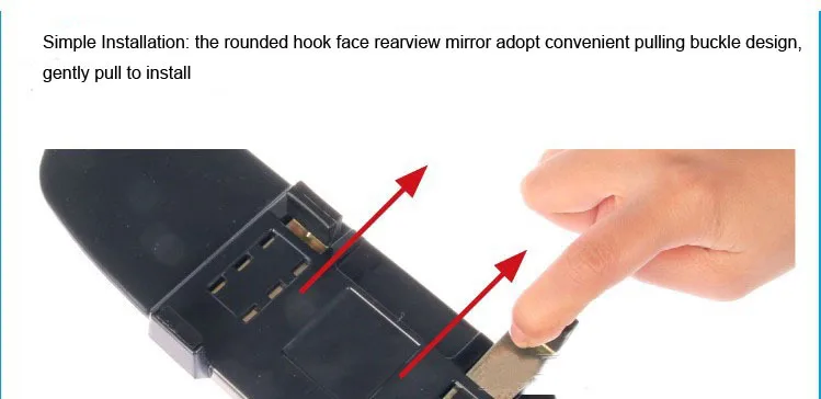 Автомобильное внутреннее центральное антиослепляющее зеркало заднего вида