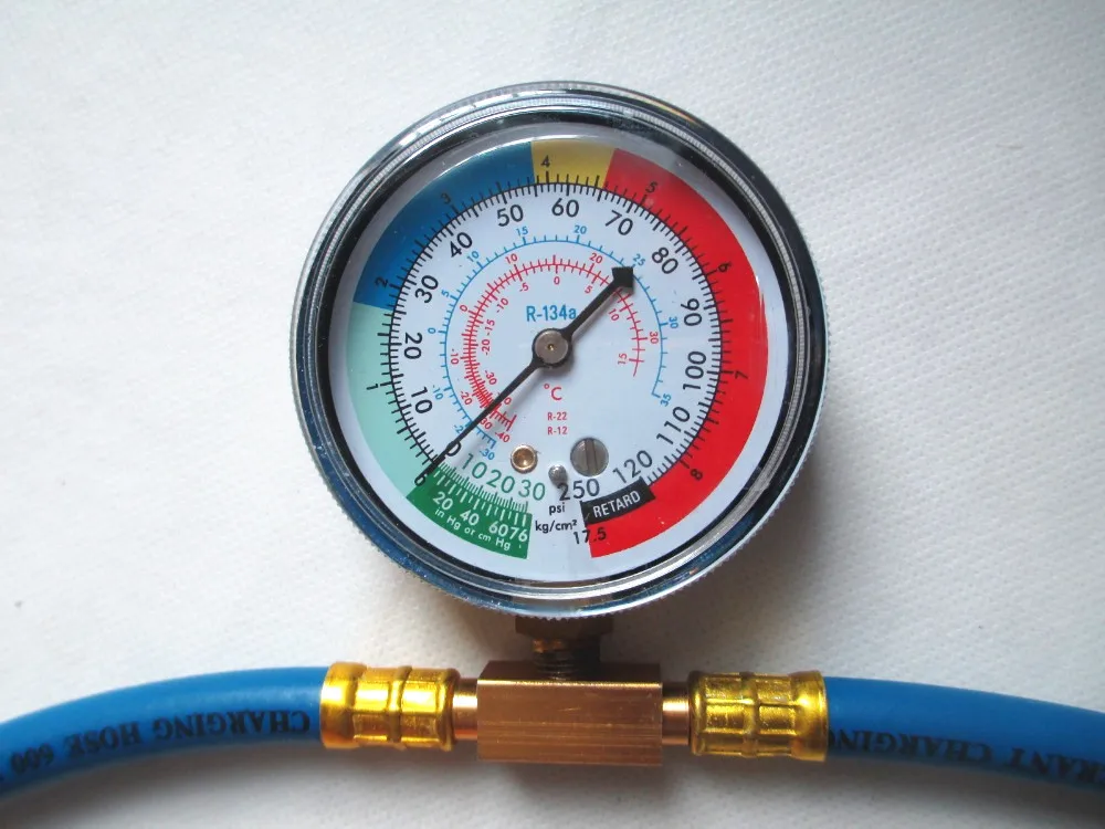 Шланг для перезарядки хладагента Fixmee R134A с шлангом зарядки измерительный