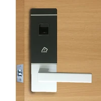 lachco biometric door lock fingerprint 4 cards 2 keys electronic intelligent lock keyless smart entry home office lk10fbs