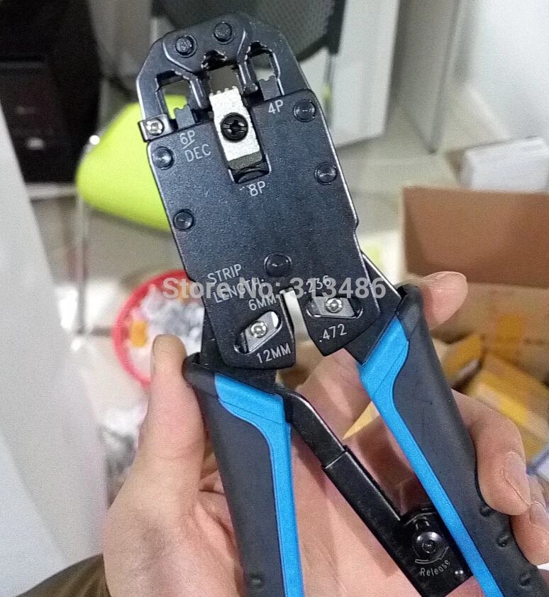 Обжимные плоскогубцы для резки и обжима обжимные сети 8P8C/RJ 45 R6P6C/6 P4C/4 p2c заглушки