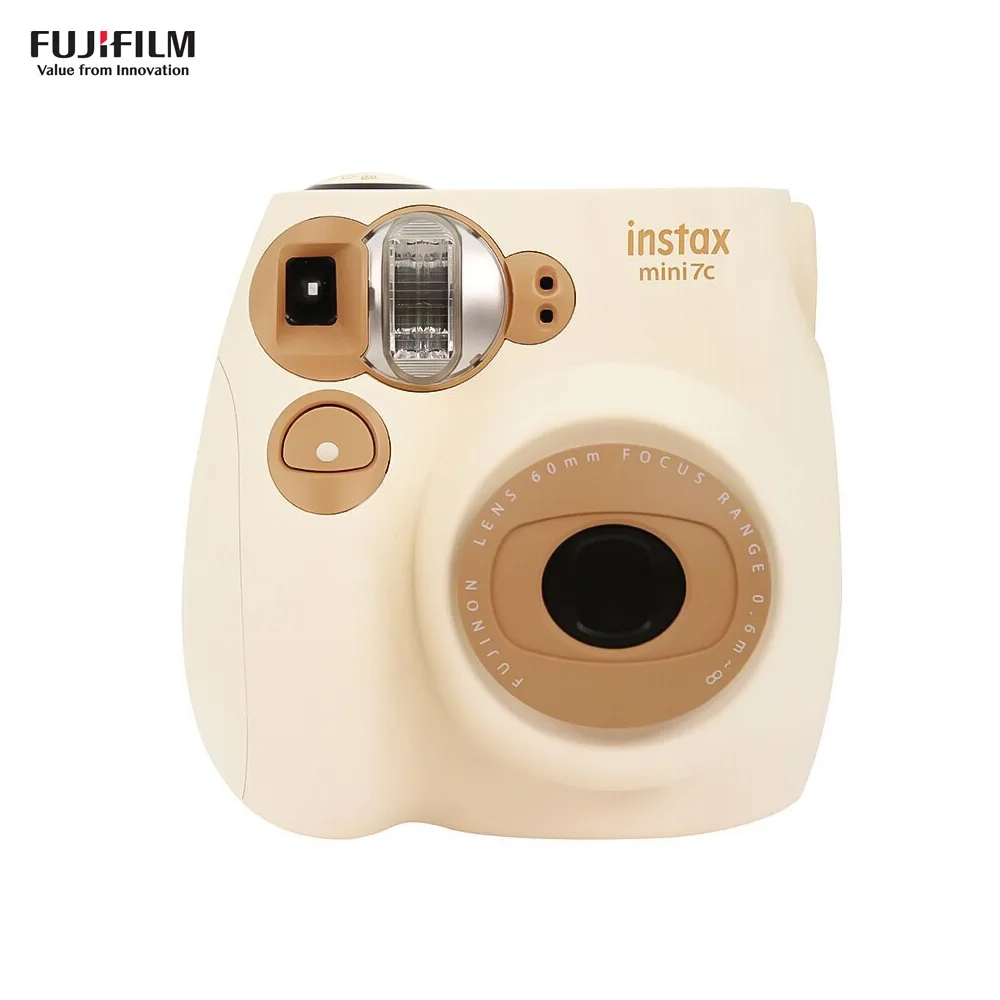 Fujifilm Instax Mini7c мгновенная камера пленка автофокусировка с батареей ремешок на