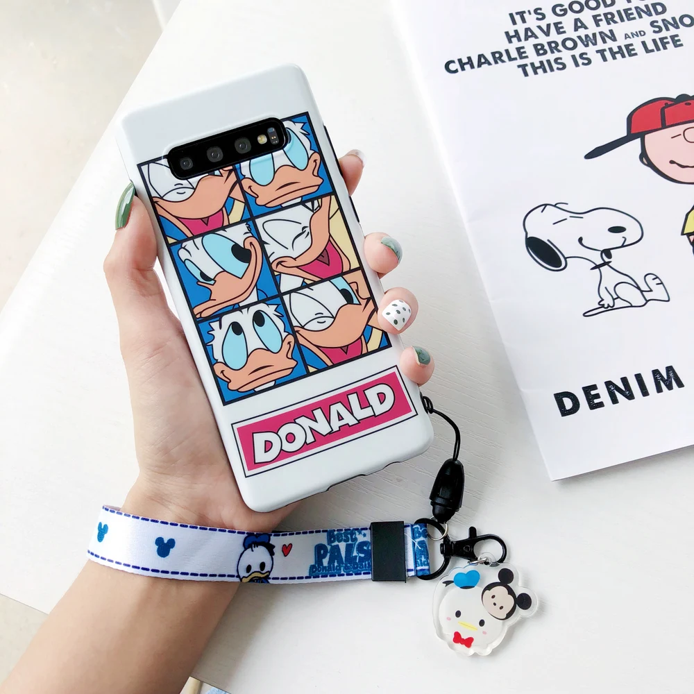 Забавный чехол с изображением Дональда Трампа из мультфильма S10 Plus мягкие