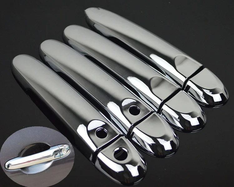 Хромированная автомобильная ручка для Nissan Note E12 / Versa Tiida 2013 - 2019 March Micra 2010-2016