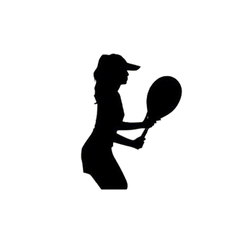 9 2*12 4 см стильные женские теннисные рекреационные наклейки для спортивных