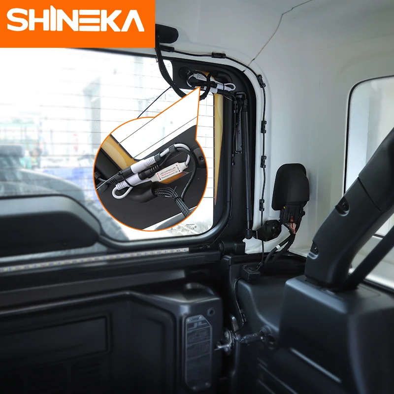 SHINEKA для Jeep Wrangler TJ JK JL подвесной светильник задний фонарь s задние фары