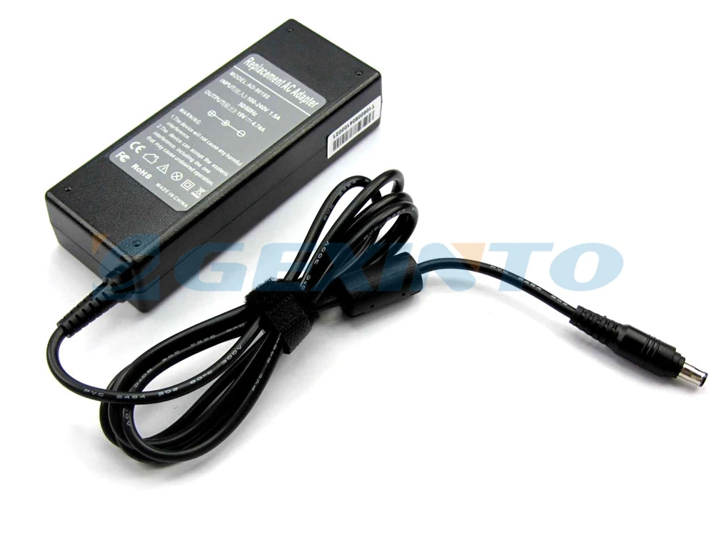 

19V 4.74A 90W ac power adapter for Samsung laptop charger RV711 RV720E RV720I SA11 SA20 SA21 SA31 X15 Plus X2 X20 X25 X30