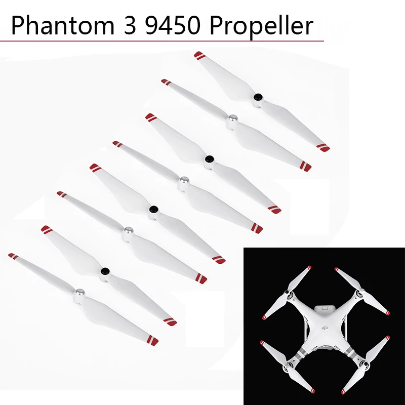 2/4/8 шт. Пропеллеры с самофиксацией 9450 для DJI Phantom 3 2 аксессуары камеры сменные