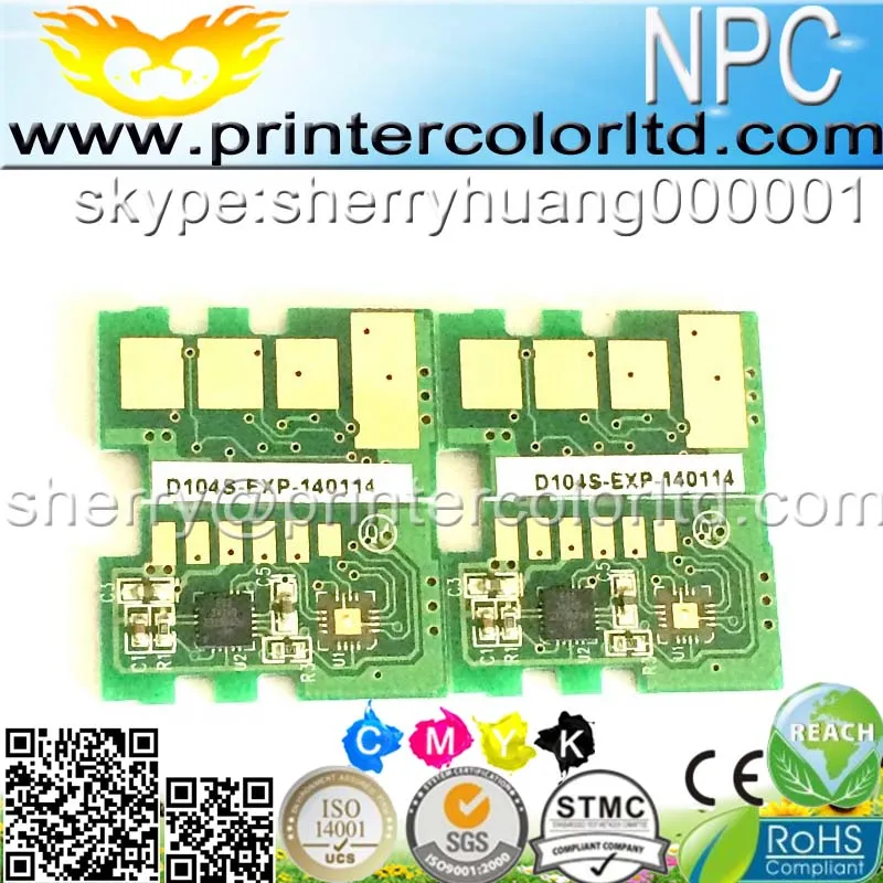 Чип для Samsung MLT D104/MLT D1042/MLT D1043/MLT D104S/MLT D1042S/SCX-3200/SCX 3205/3207/SCX3000/3200 Вт/3217 Вт/3205/3201/3206 |