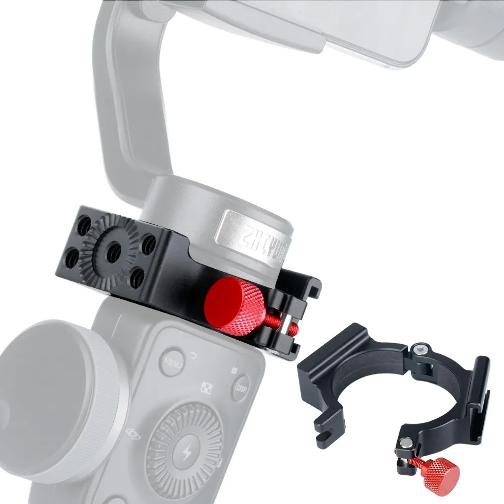 Для Zhiyun Smooth 4 аксессуары переходное кольцо с холодным башмаком для карданного