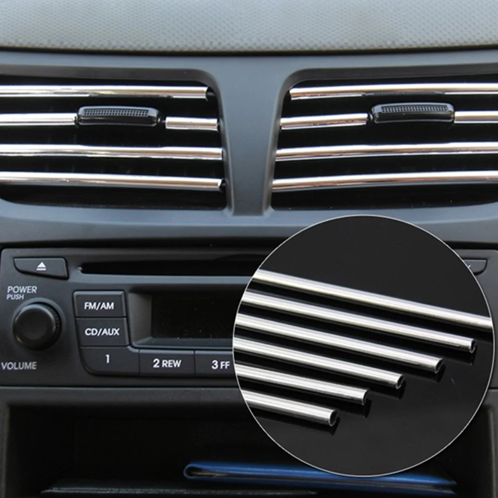 Новая 4 м * 5 мм u-образная Автомобильная вентиляционная решетка переключатель