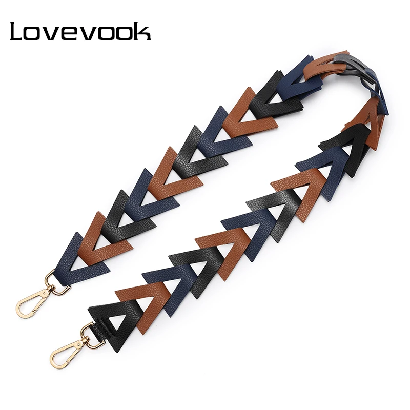 LOVEVOOK Detachable straps for bags women belt bag ladies handle accessories with 3 colors Blue/Black/Red | Багаж и сумки