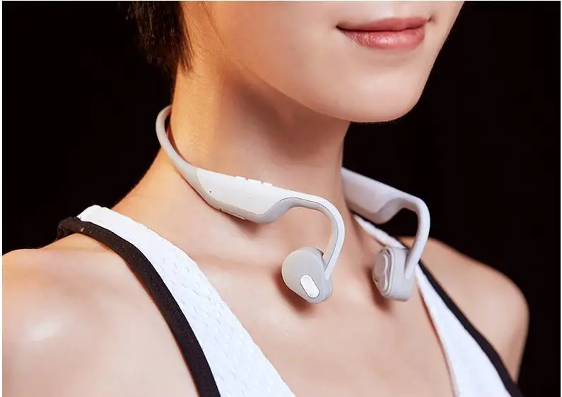 Оригинальные наушники Bluetooth 5 0 Гарнитура костной проводимости Беспроводные