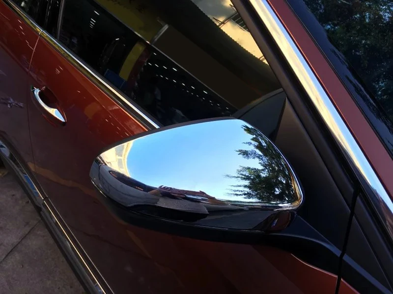 Аксессуары хромированный чехол для зеркала заднего вида из АБС-пластика 2 шт. Peugeot