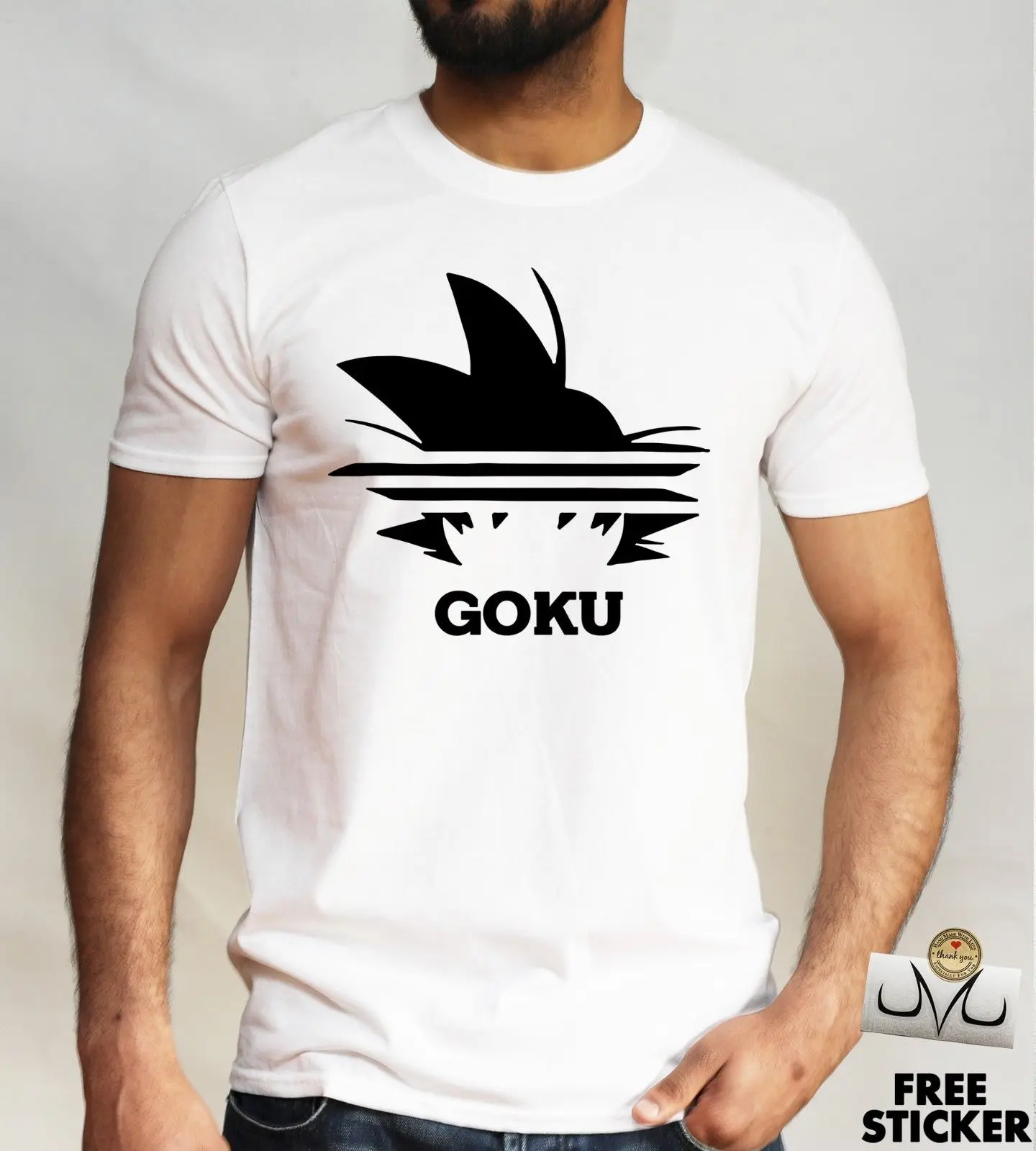 DBZ Goku брендовая пародия футболка Забавный Жемчуг дракона Z косплей Аниме подарок