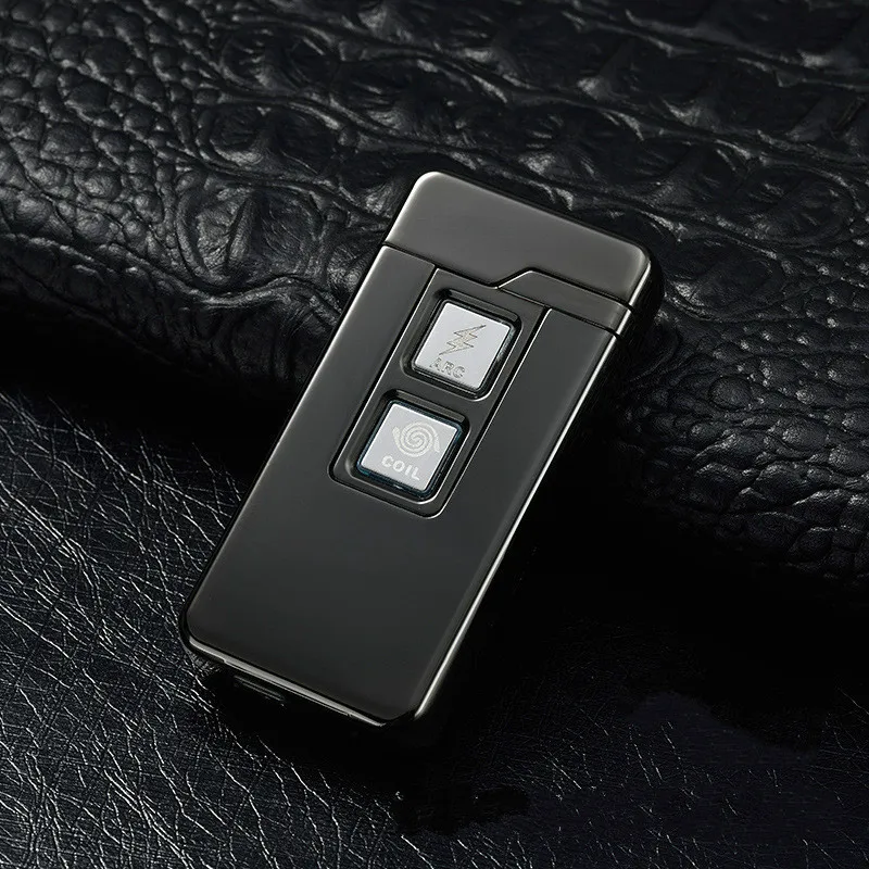 Usb зарядка Тесла катушка и дуговая Зажигалка USB ветрозащитная индивидуальная