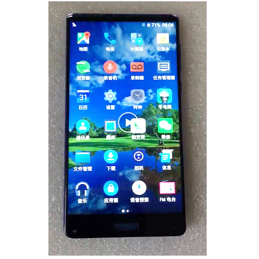 Оригинальный ЖК-дисплей AICSRAD запасные части для elephone s8 с сенсорным экраном в