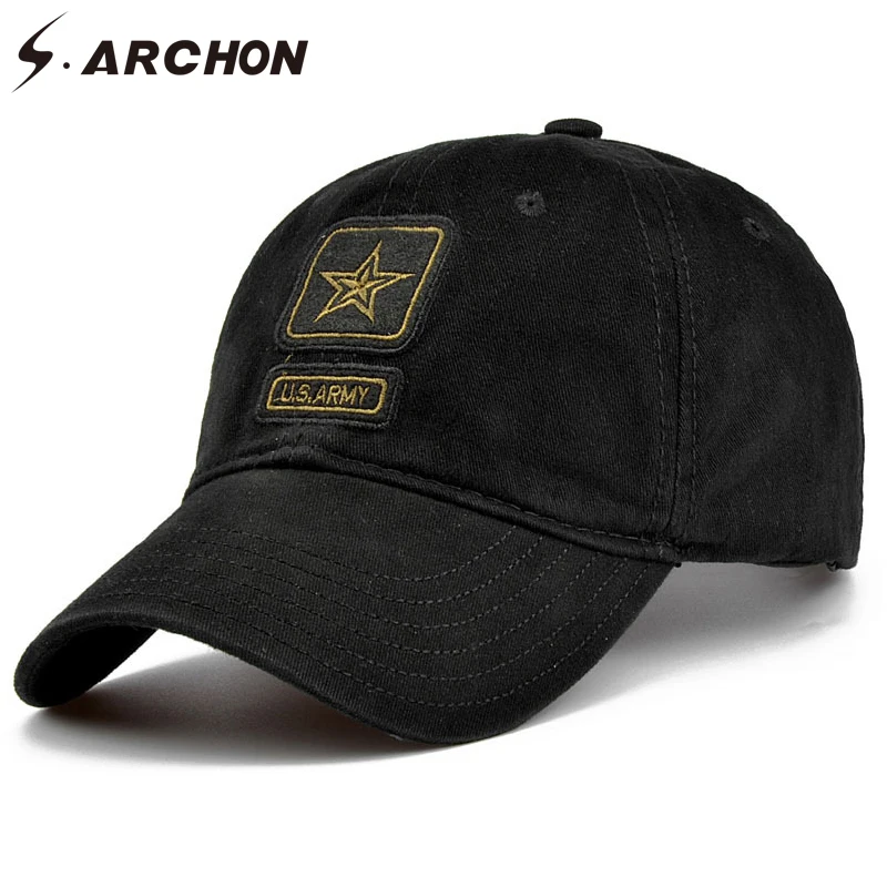 Мужская/Женская камуфляжная бейсболка S.ARCHON тактическая кепка из 100% хлопка с