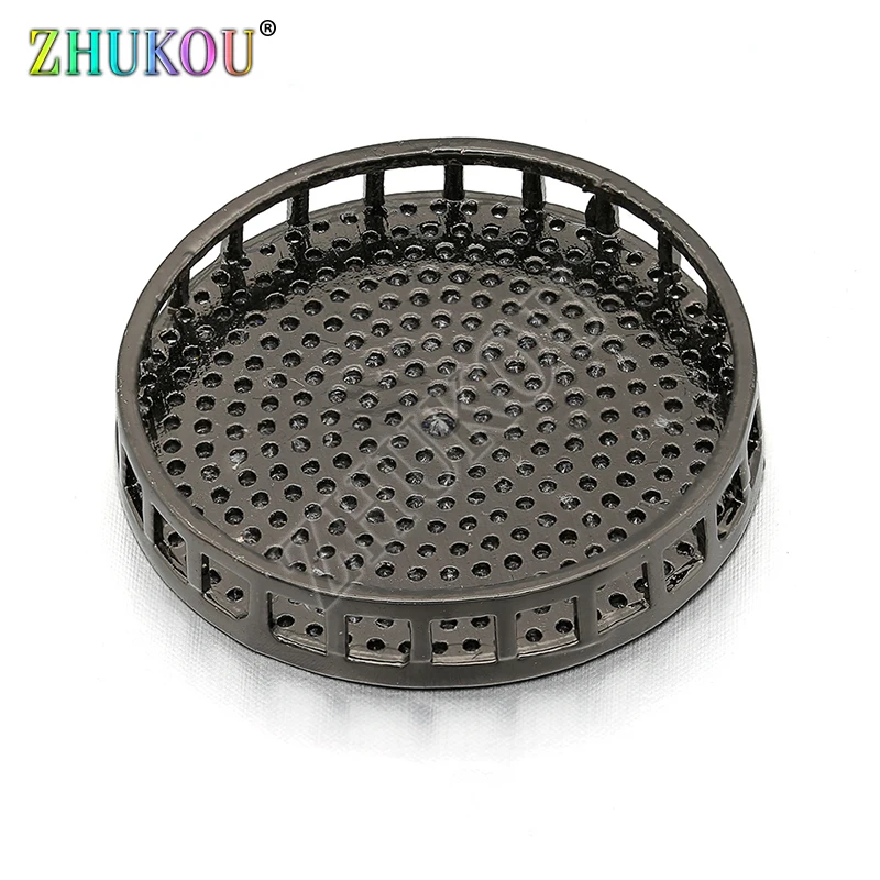 30 мм круглые соединители ручной работы из латуни с кубическим цирконием для