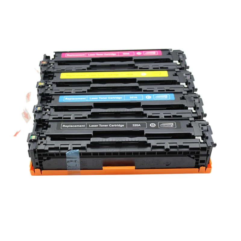 Картриджи для тонера CE320A CE321A CE322A CE323A 128A совместимы с HP Color Laserjet Pro CM1415fnw CP1525nw CM1415 CM1415fn.
