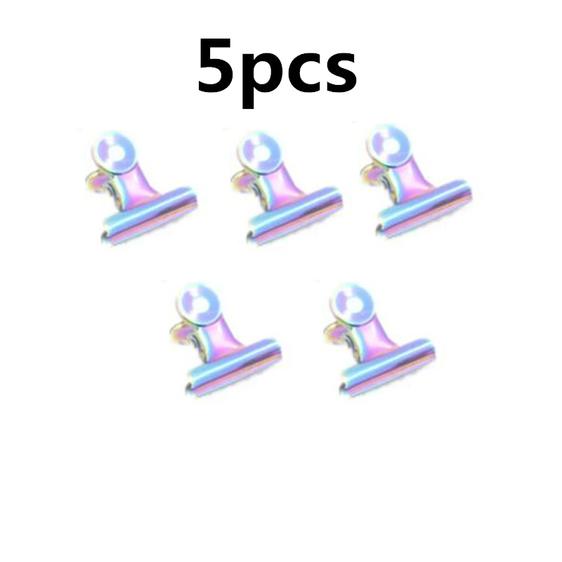 F 5PCS 5 шт., форма для ногтей C, изогнутые зажимы для ногтей, Акриловые зажимы для ногтей, держатель для формирования зажима, профессиональные инструменты для наращивания ногтей - Цвет: F 5PCS