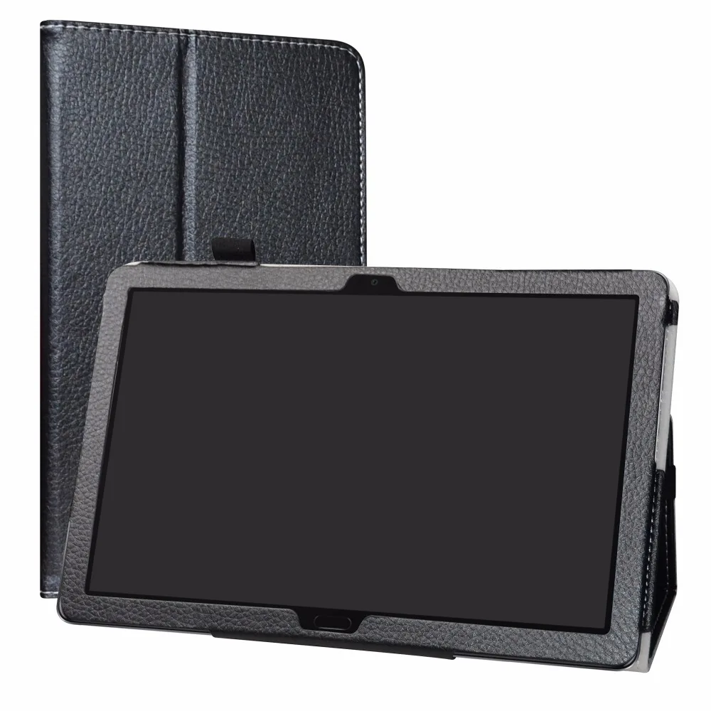 

High Quality Case For 10.0" Huawei MediaPad M5 Lite 10-Inch Tablet Folding Stand PU Leather Cover with Magnetic Closure