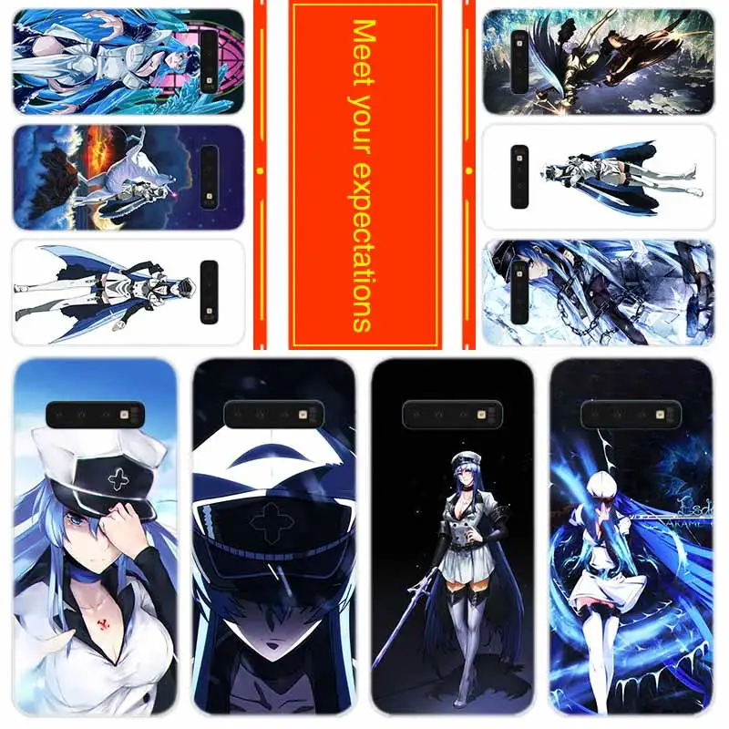 Мягкий чехол для Samsung Galaxy S21 S20 S11 S10 S9 S8 Plus S7 Edge S10e Ultra esdeath akame ga kill|Бамперы| |