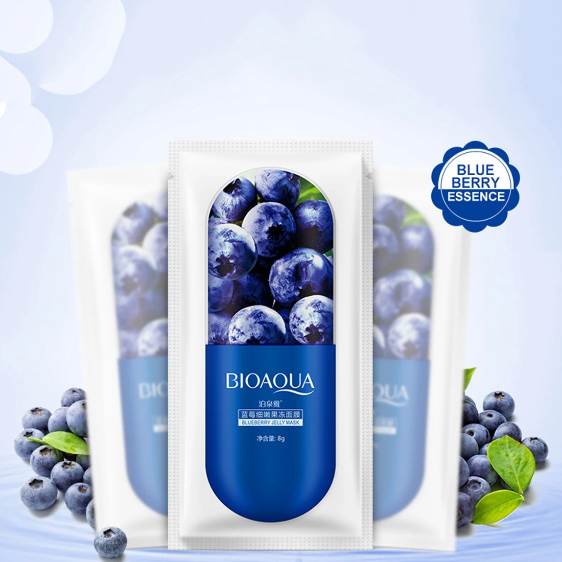 Женская маска для лица BIOAQUA 10 шт. желе ухода за кожей глубокое увлажнение