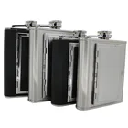 Креативный чехол для сигарет 56 унций, фляжки с воронкой, модная колба для виски из нержавеющей стали, винная банка, Алкогольная бутылка для ликера