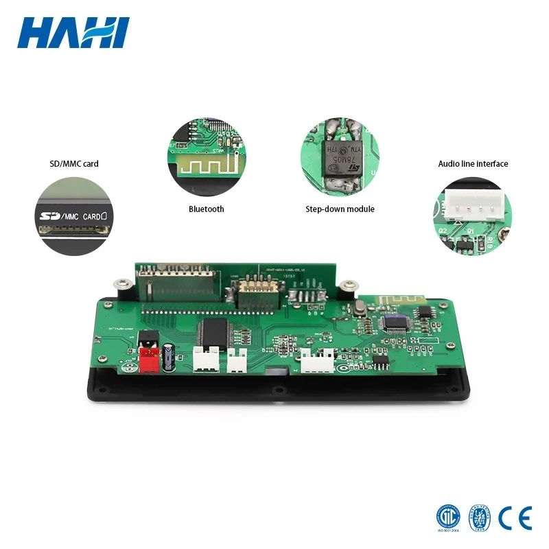 Беспроводной Bluetooth DC12V MP3 WMA декодер доска аудио модуль USB AUX FM SD карта Радио пульт дистанционного управления для автомобиля аксессуары