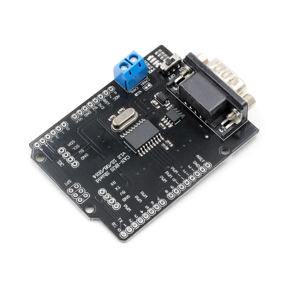 1 комплект MCP2515 плата шины Can SPI интерфейс 9 контактный стандартный разъем Sub D