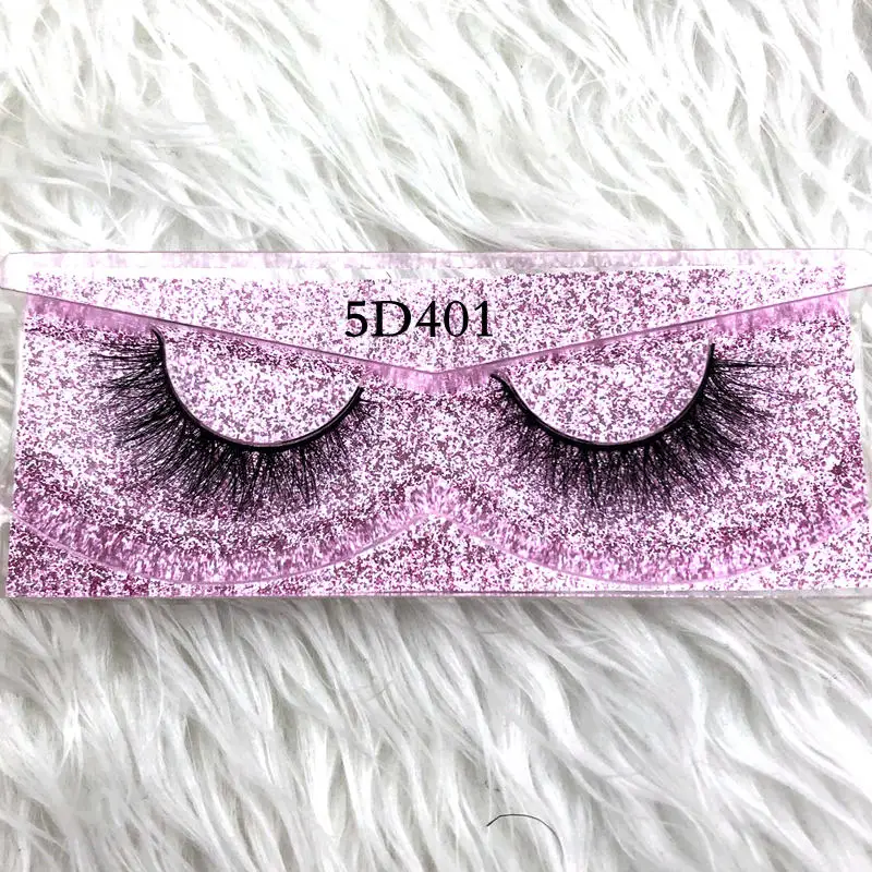 Mikiwi толстые длинные 5D норковые ресницы длительные норковые ресницы естественное драматическое объемное наращивание ресниц 3d накладные ресницы - Цвет: 5D401