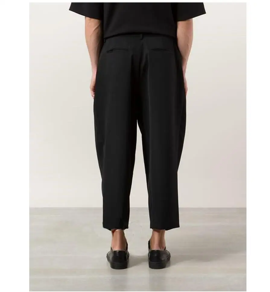 Лидер продаж! 2021 новая мужская одежда свободные брюки в стиле вестерн эластичной