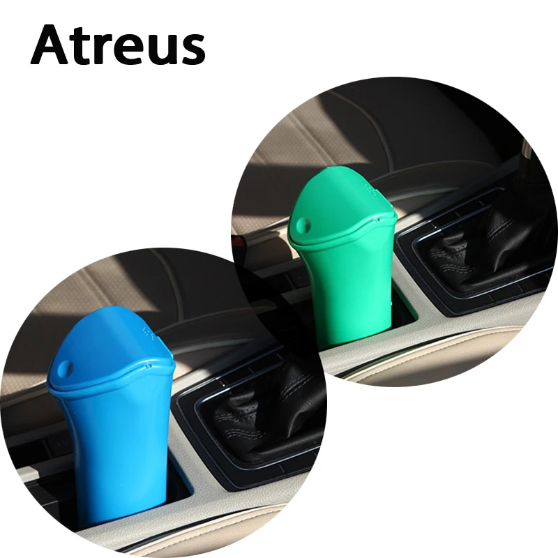 Автомобильная корзина для мусора Atreus 1 шт. контейнер хранения на заднем сиденье
