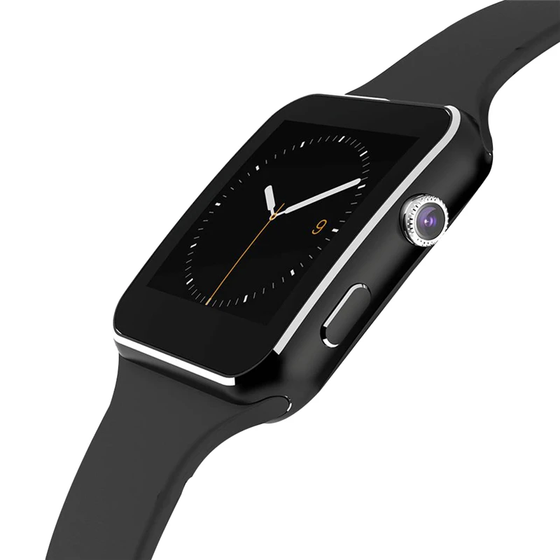 Interpad X6 Смарт-часы на запястье Bluetooth Android Smartwatch для Samsung Huawei Sony Xiaomi Sim TF карта трекер