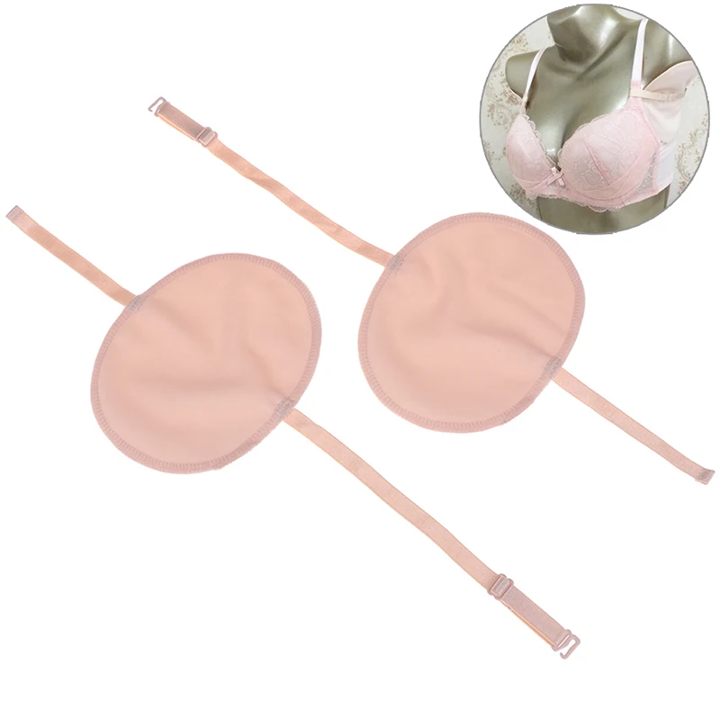 

1 Pair Armpit Pads Underarm Sweat Shield Pad Washable Armpit Sweat Absorbing Guards Adjustable Shoulder Strap