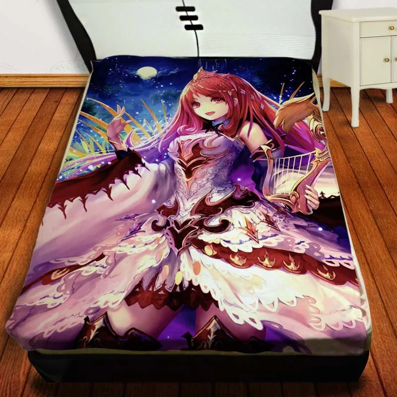 11 Аниме Манга RPG Rage of Bahamut GENESIS Throw Одеяло 001 - Цвет: 11