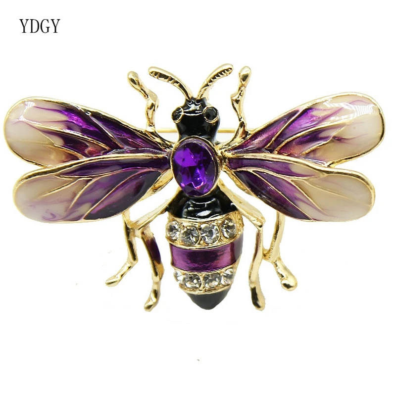

YDGY Insect Series Brooch Fashion Enamel Bee Atmospheric Retro Butterfly Lady Brooch