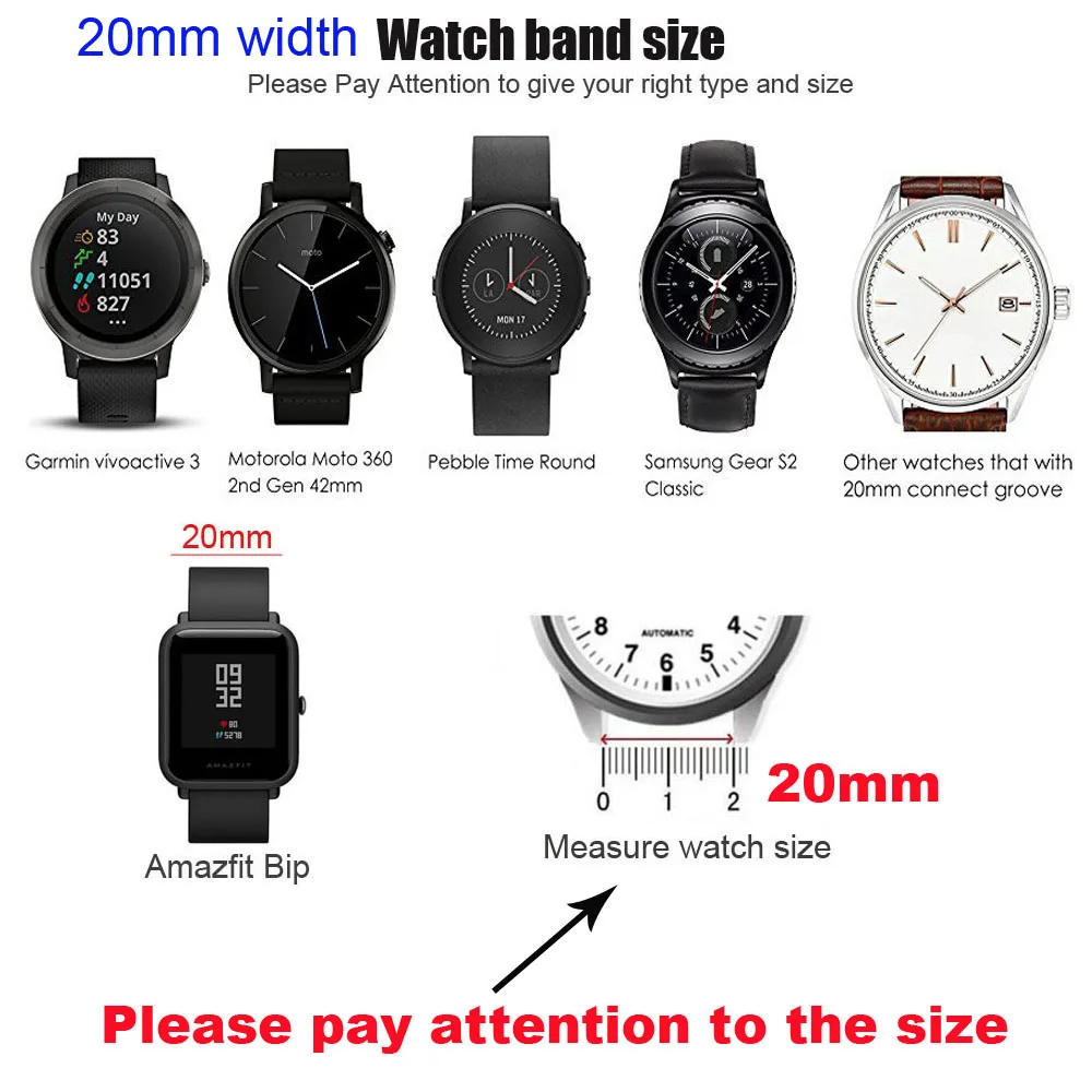 Для Xiaomi Huami Amazfit GTS GTR 42 мм 47 мм Bip Pace Stratos 2 для samsung gear S2 S3 S4 Galaxy 46 мм деревянный ремешок для часов