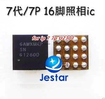 4 50 шт. SN 61280D SN61280D 16pin источник питания камеры ic U2301 для iphone 7 7plus|3 d|c c |