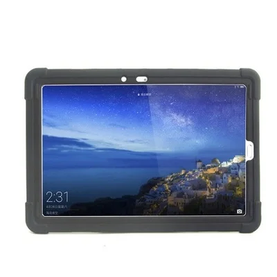 MingShore для huawei MediaPad M5 10,8 дюймов CMR-W09/AL09 противоударный силиконовый чехол для планшета для huawei M5 Pro планшет прочный Чехол - Цвет: Black