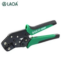laoa multifunction ratchet wire crimpers terminal module crimping pliers press pincers crimping tool made in taiwan