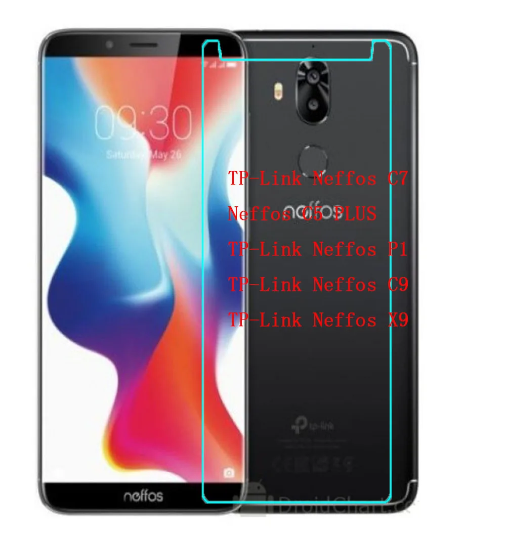For TP-Link Neffos C7 C5 PLUS P1 C9 X9 Tempered Glass 9H Premium Safety Protective Film On TP Link C 7 TP910A TP910C | Мобильные