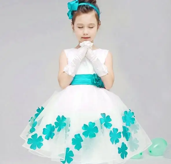 Летнее кружевное платье подружки невесты для девочек Robe fille enfant Mariage De Soiree
